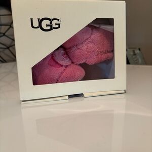 UGG Pink Baby Booties